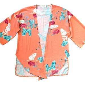 Lacozy Floral Kimono Sz M